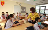 Lễ chào cờ đặc biệt của học sinh Hà Nội